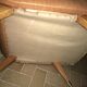 Vintage armchair in skai
