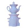 white porcelain teapot