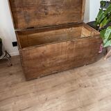 Vintage wooden trunk
