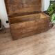 Vintage wooden trunk