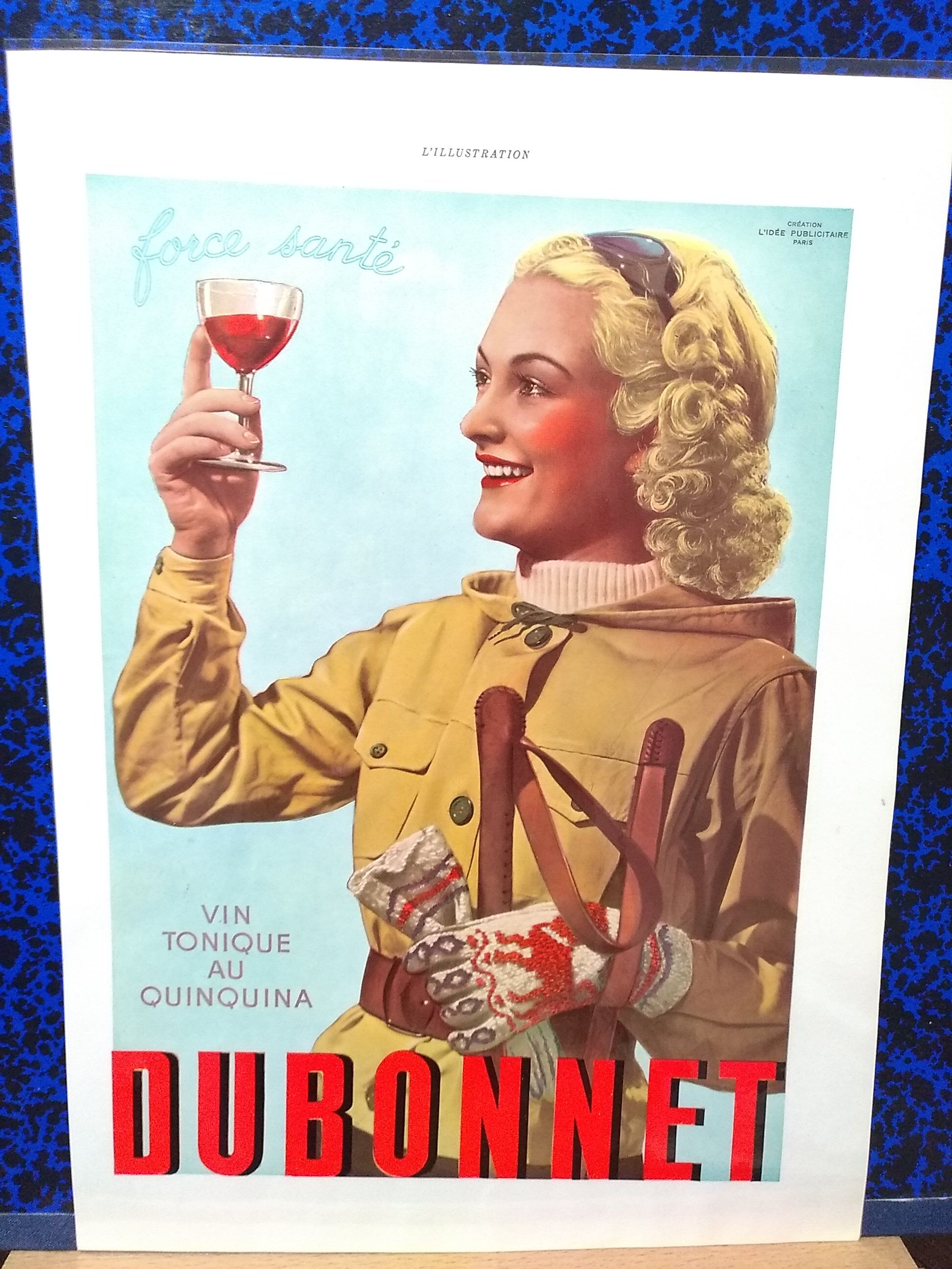 A double-sided poster with hot lamination (glossy) from period review year 30