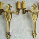 Old bronze rock style appliques