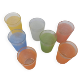 Vintage orangeade glasses