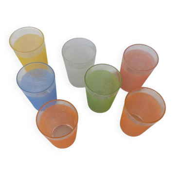 Verres à orangeade vintage