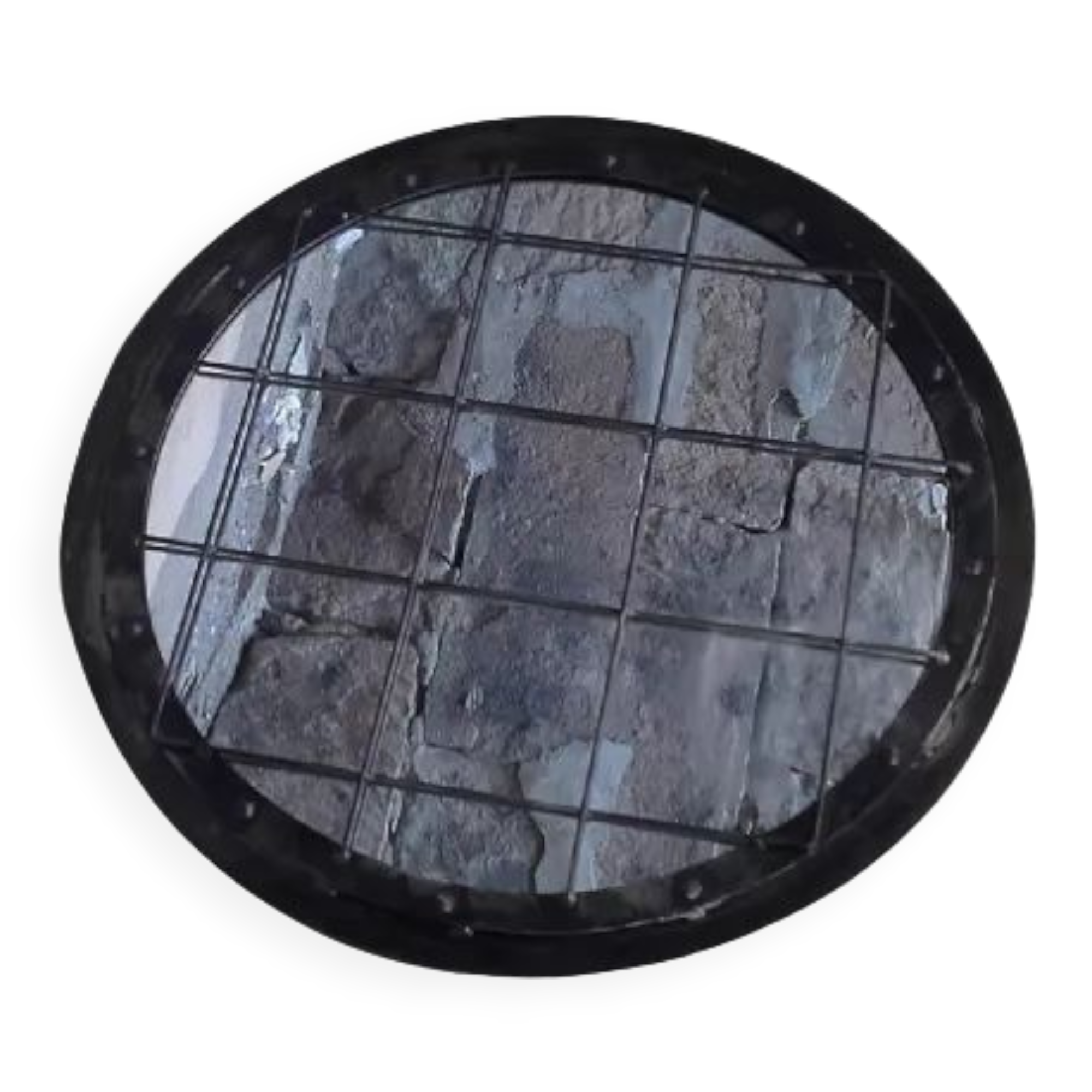 Industrial round mirror