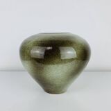 Ceramic vase signed Montalto 1992