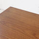 Square teak dining table