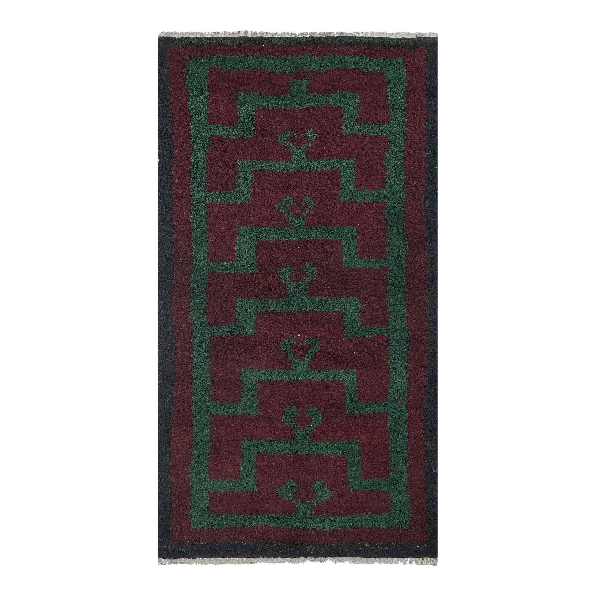 Tapis turc vintage fait main 120x208 cm