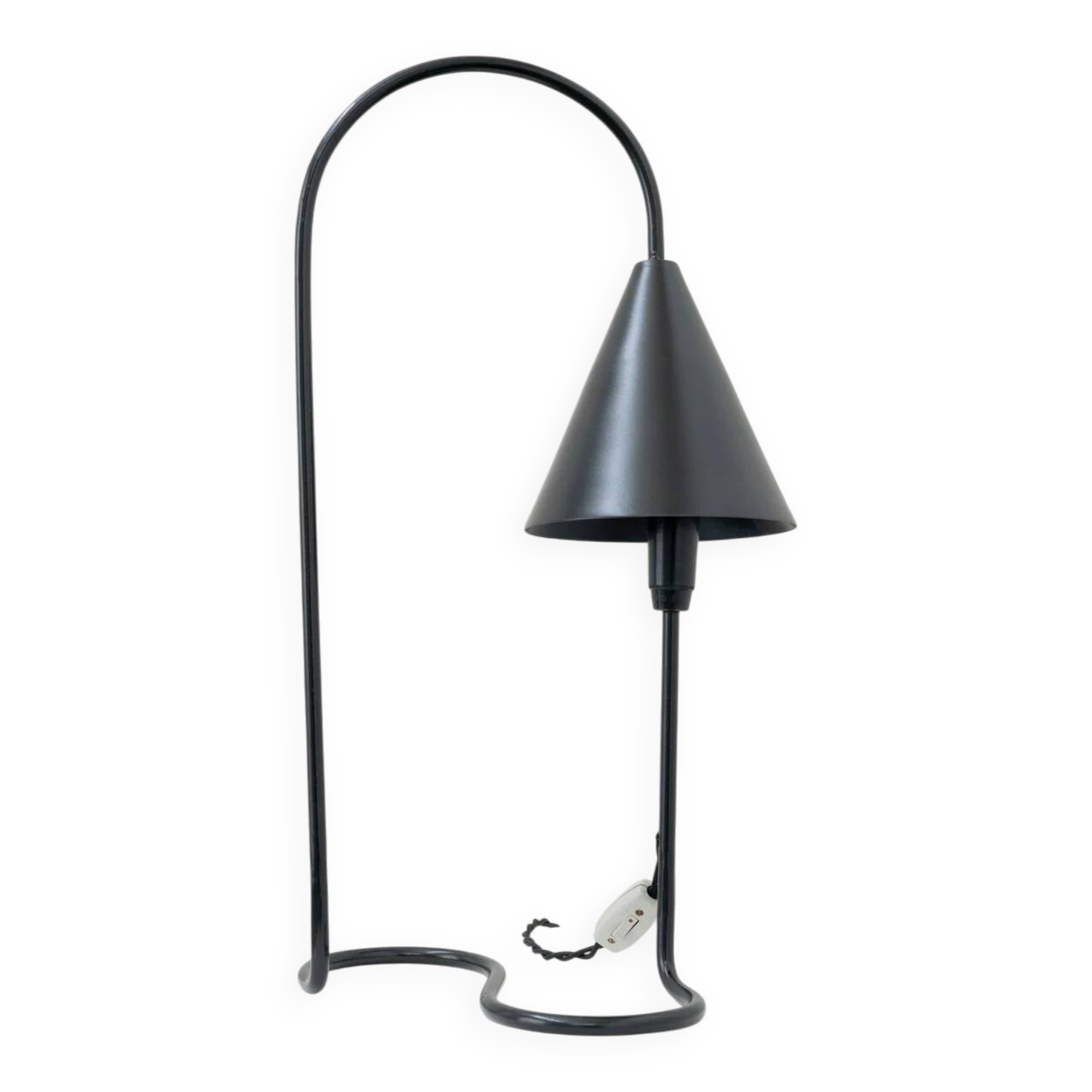 Sculptural vintage table lamp