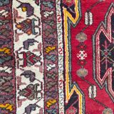 Ancient Persian Mazlaghan carpet 135x208 cm