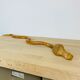 Jouet serpent articulé en bois vintage