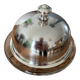 Saint Hilaire - butter dish under silver metal bell or caviar dish.