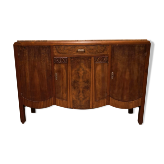 Three-door art deco buffet
