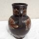 Vase maron