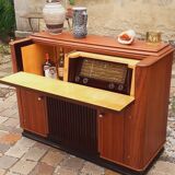 Art Deco Bar Furniture 1950 rosewood and mahogany