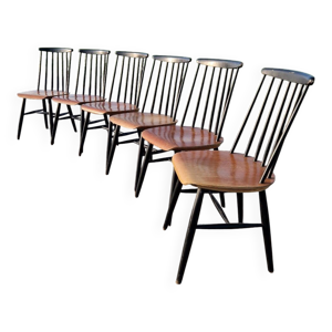 lot de 6 chaises scandinaves