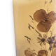 Lamp roller dried flowers 1960s