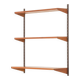 Kai Kristiansen teak shelving unit, set of 3 shelves, FM Mobler, Denmark ,