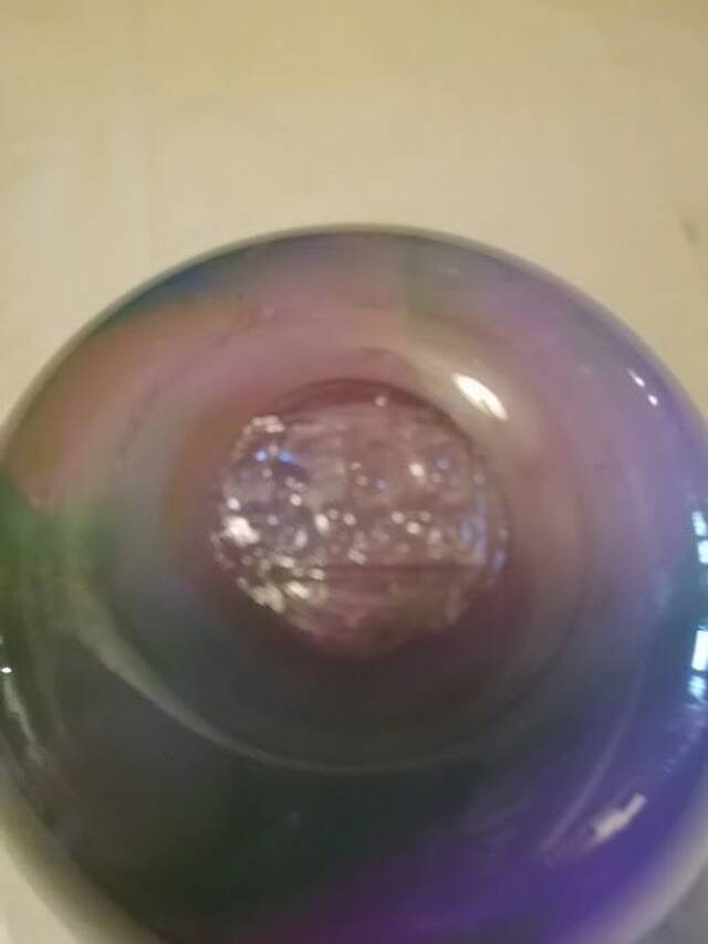 Multicoloured vase
