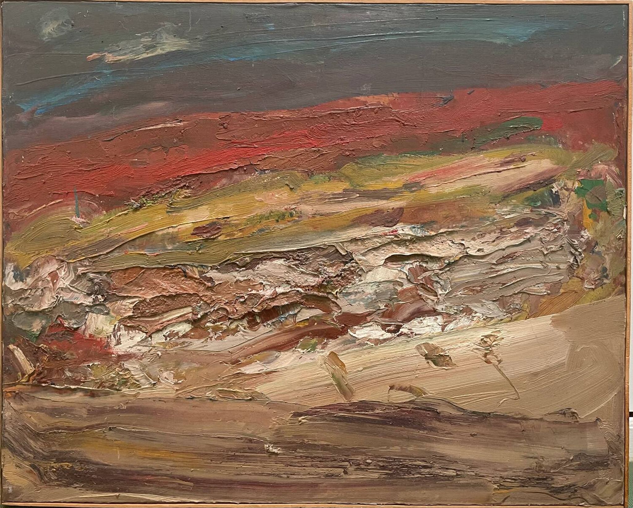 Abstract painting after the war, 20th century