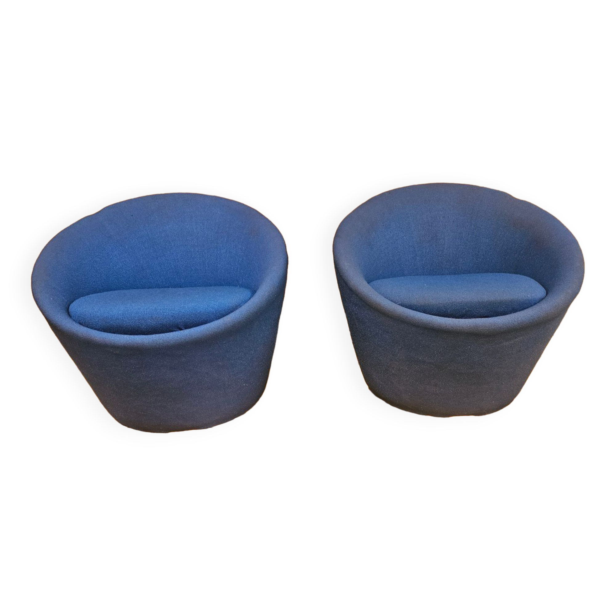 Pair of vintage 70s armchairs