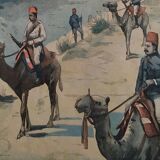 The Baltic squadron crosses the Suez Canal in 1904