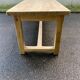 Solid oak farmhouse table 1990 250cm