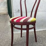 Set de 4 chaises bistrot viennoise bois courbé