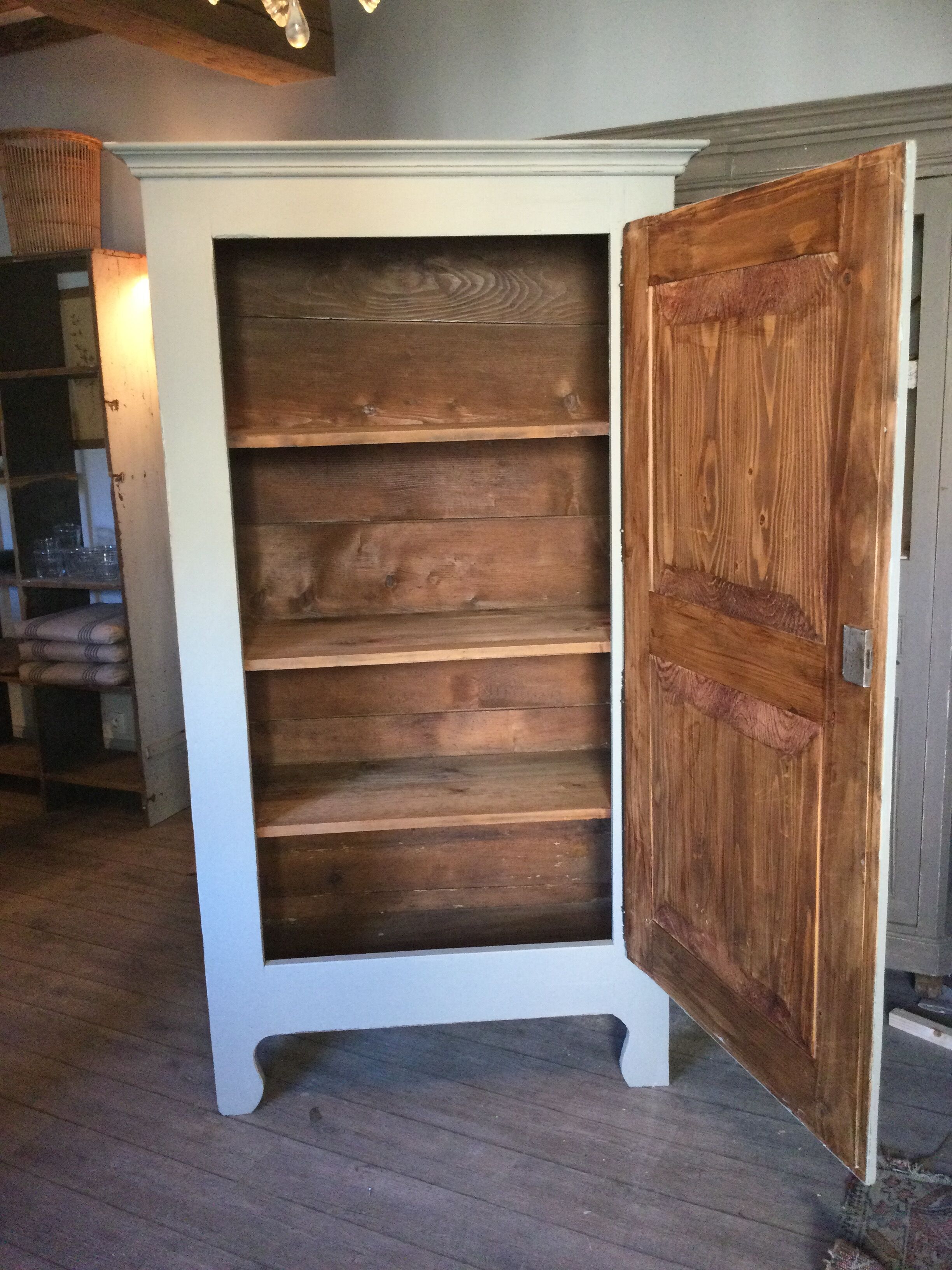 Antique knitted cabinet