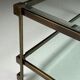 Table basse en verre vintage