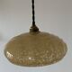 Clichy glass pendant lamp from the 1930s