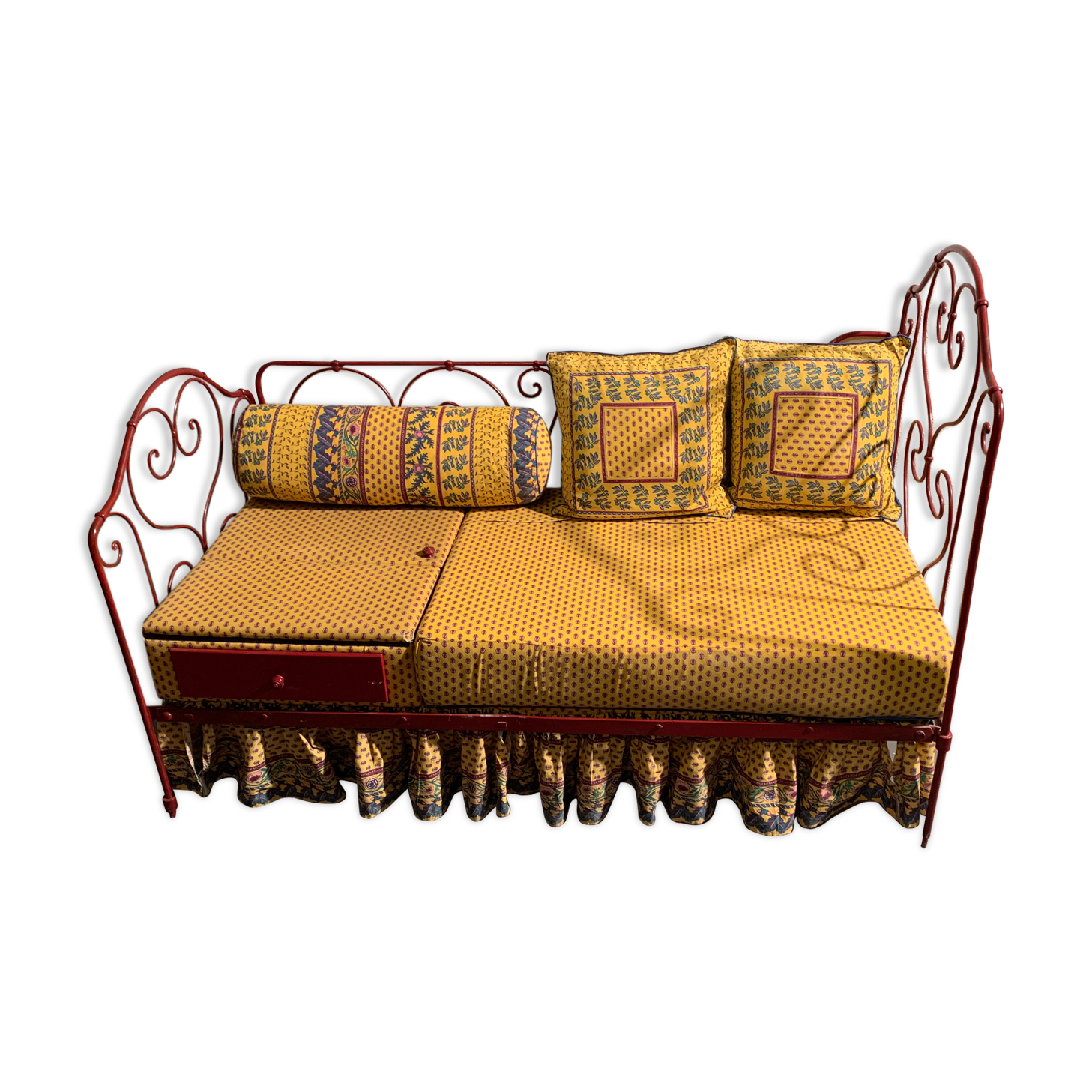 banquette ancienne – Meuble ancien restauré