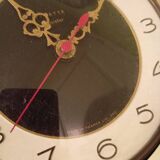 Horloge pendule murale fer forgé, de Vedette Transistor