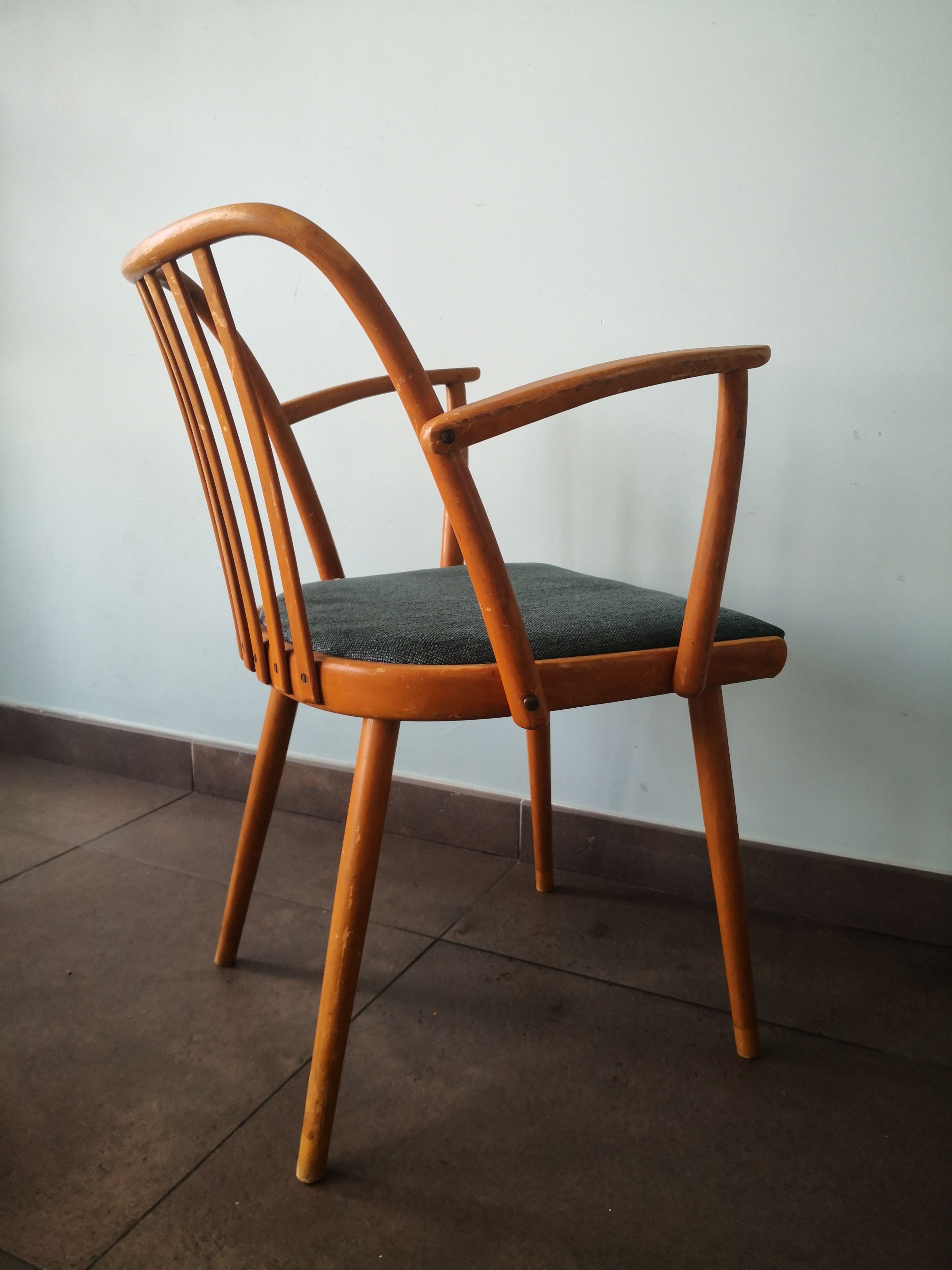 Pair of Scandinavian style armchairs, Antonin Suman, for TON, Czech Meal, 70s