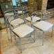 Chrome chairs 1970s