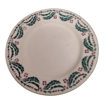 Ceramic plate Moulin des loups