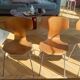 Lot de 4 Chaises Arne Jacobsen modèle Hammer