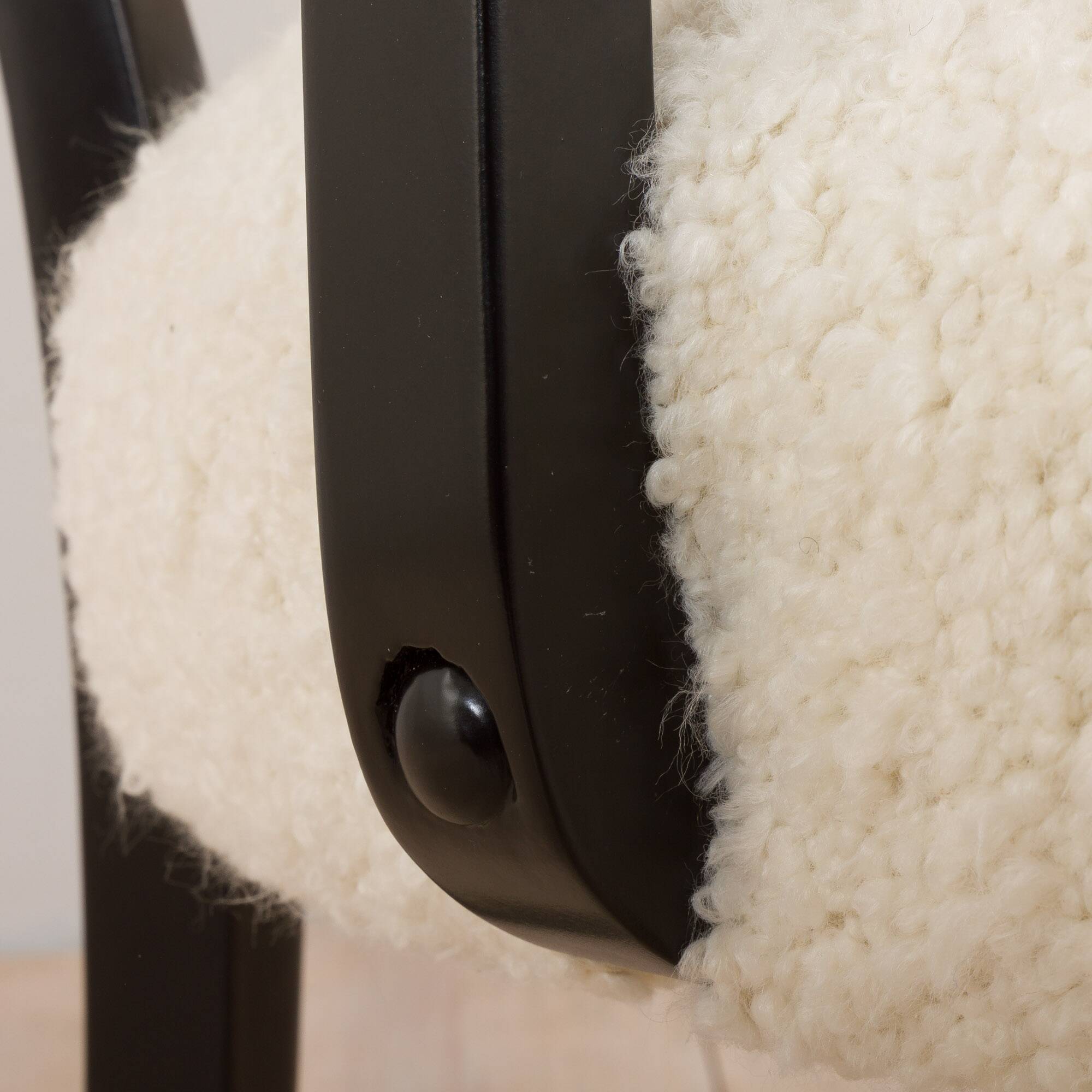 Set of eight dining Paris hotel chairs by Thonet, France 1950s