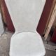 Pair of Chairs Baumann model Essor in imitation white leather, beech compass base
