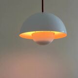 Vintage Louis Poulsen Flowerpot Lamp - Verner Panton - VP1 - Enamel