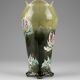 Art Nouveau vase by De Bruyn – Raised thistle decoration – 26 cm