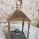 Lanterne laiton et verre
