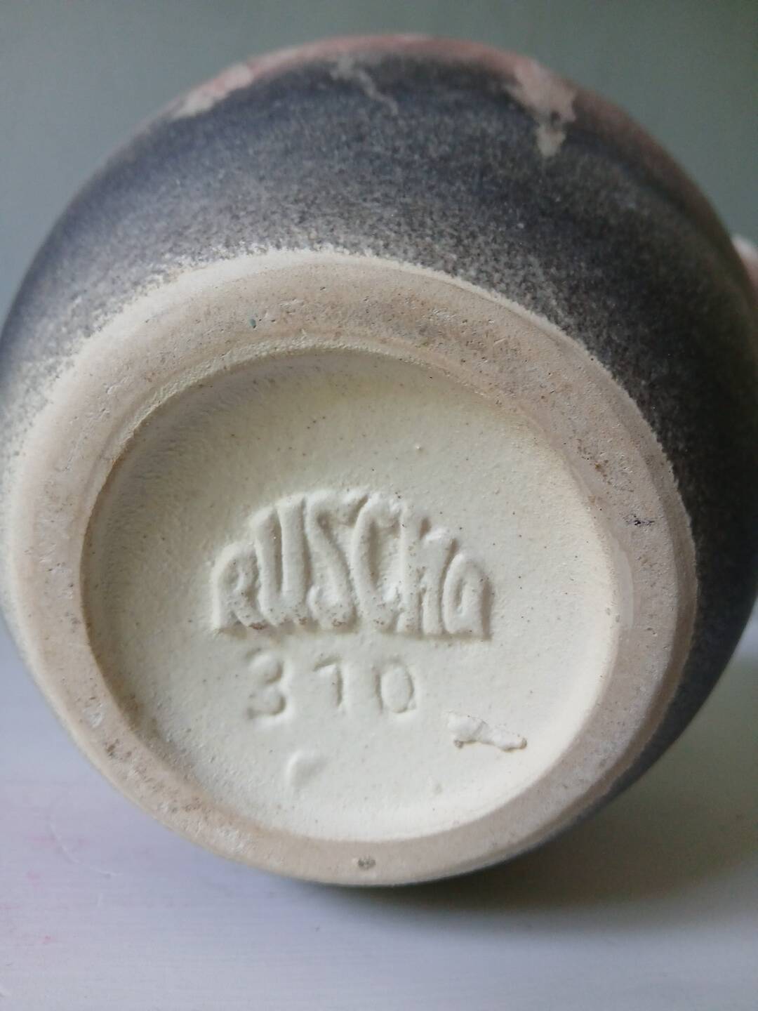 Ruscha vase art Germany Fat Lava vintage 1960s 310 ceramic