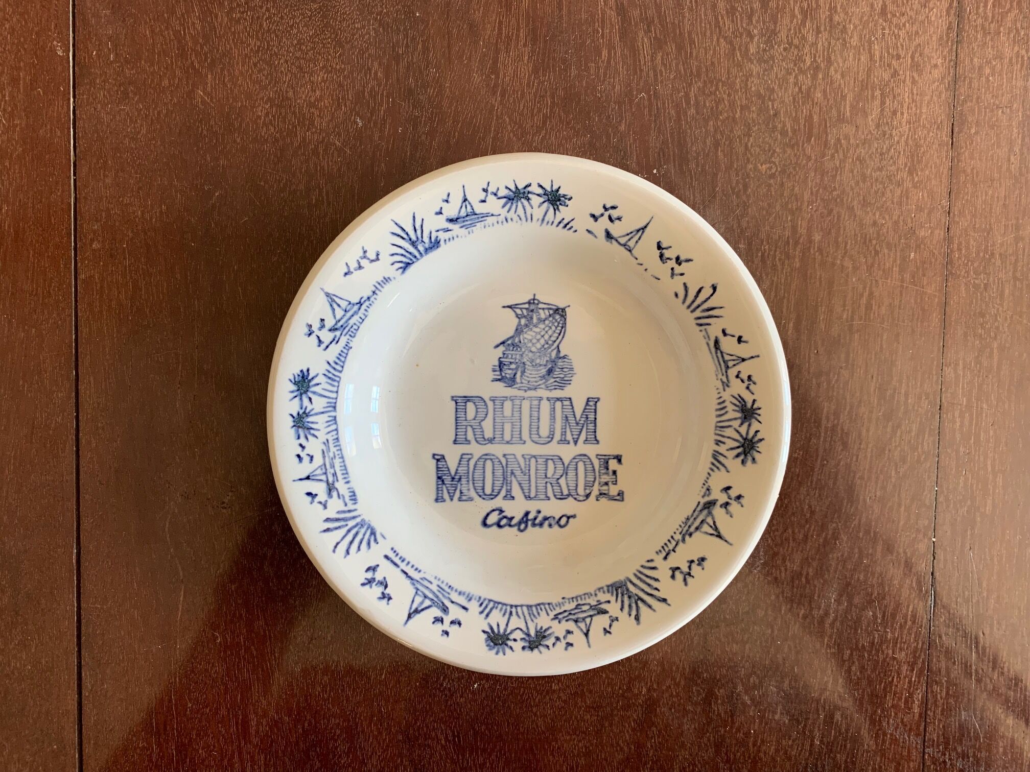 Monroe rum advertising cup