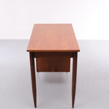 Danish teak drop leaf writing desk by arne vodder, 1960s