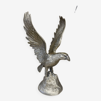 Bronze eagle statue