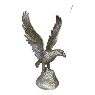 Bronze eagle statue