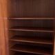 Vintage Scandinavian Teak Bookcase Secretary Cabinet