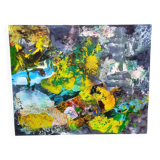 Philippe Charpentier (20th century) Mixed media on canvas, 1997