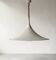 Vintage suspension in perforated white lacquered metal – postmodern design